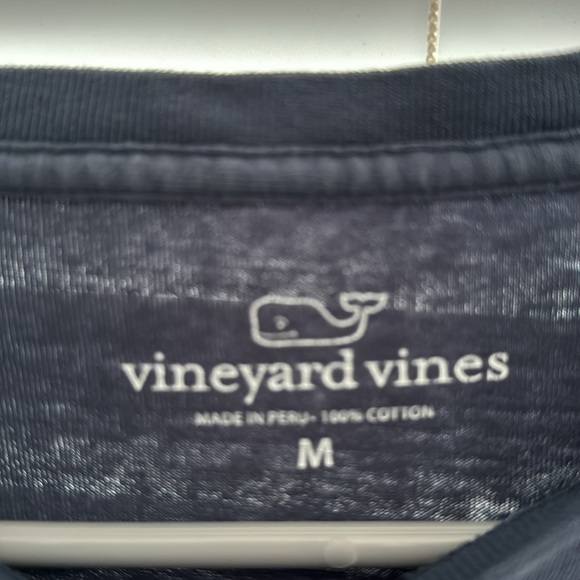 Vineyard Vines classic blue long sleeve - Md - Picture 3 of 5